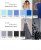 Креп стрейч Амузен 14-4122, 85 гр/м2, шир.150см, цвет голубой - купить в Назрани. Цена 148.37 руб.