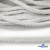 Шнур плетеный d-6 мм круглый, 70% хлопок 30% полиэстер, уп.90+/-1 м, цв.1076-белый - купить в Назрани. Цена: 588 руб.