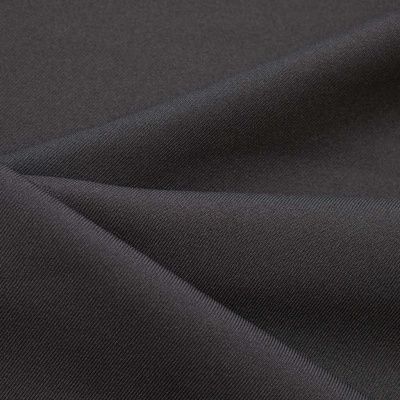 Ткань костюмная 21010 2186, 225 гр/м2, шир.150см, цвет т.серый - купить в Назрани. Цена 390.73 руб.