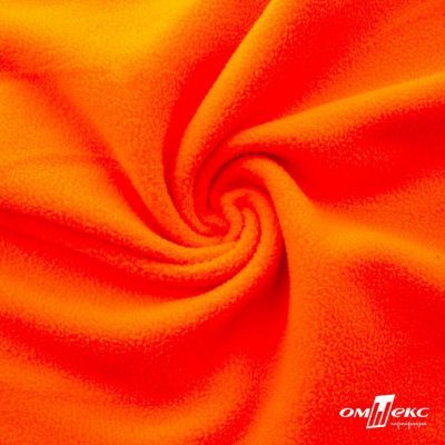Флис DTY 240г/м2, люминесцентно-оранжевый, 150см (2,77 м/кг) - купить в Назрани. Цена 640.46 руб.