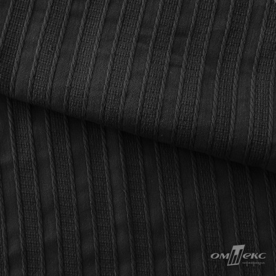 Ткань плательная 100%хлопок, 115 г/м2, ш.140 +/-5 см #103, цв.(17)-чёрный - купить в Назрани. Цена 548.89 руб.