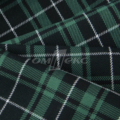 Ткань костюмная Клетка 25577, т.зеленый/зеленый./ч/бел, 230 г/м2, шир.150 см - купить в Назрани. Цена 539.74 руб.
