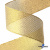 Лента металлизированная "ОмТекс", 50 мм/уп.22,8+/-0,5м, цв.- золото - купить в Назрани. Цена: 149.71 руб.