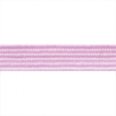 Резиновые нити с текстильным покрытием, шир. 6 мм ( упак.30 м/уп), цв.- 80-розовый - купить в Назрани. Цена: 155.22 руб.