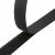 Липучка с покрытием ПВХ, шир. 25 мм (упак. 25 м), цвет чёрный - купить в Назрани. Цена: 14.93 руб.