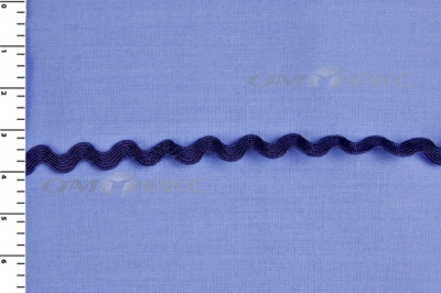 Тесьма плетеная "Вьюнчик"/т.синий - купить в Назрани. Цена: 48.03 руб.