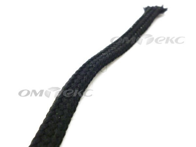 Шнурки т.3 200 см черн - купить в Назрани. Цена: 21.69 руб.