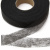 Прокладочная лента (паутинка) DF23, шир. 25 мм (боб. 100 м), цвет чёрный - купить в Назрани. Цена: 2.10 руб.