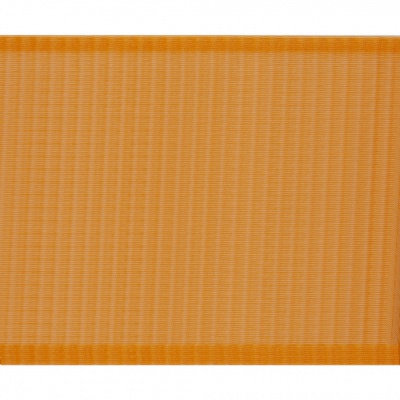 Лента капроновая "Гофре", шир. 110 мм/уп. 50 м, цвет оранжевый - купить в Назрани. Цена: 26.93 руб.
