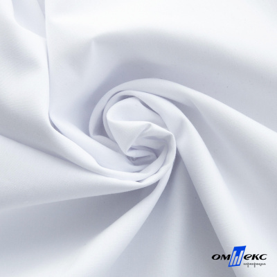 Ткань сорочечная  Вита 80% пэ/20% хл, 115 гр/м, шир. 150 см - белый - купить в Назрани. Цена 170.90 руб.