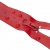 Молния водонепроницаемая PVC Т-7, 90 см, разъемная, цвет (820) красный - купить в Назрани. Цена: 61.18 руб.