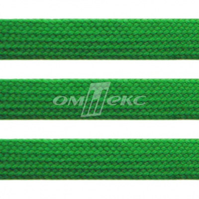 Шнур 15мм плоский (100+/-1м) №16 зеленый - купить в Назрани. Цена: 10.21 руб.
