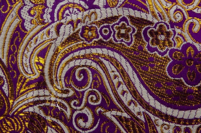 Ткань костюмная жаккард №9, 140 гр/м2, шир.150см, цвет фиолет - купить в Назрани. Цена 387.20 руб.