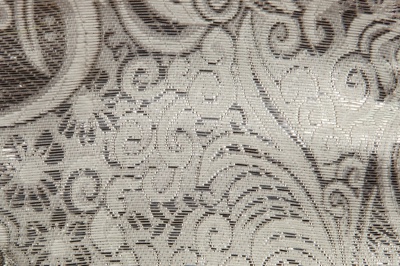 Ткань костюмная жаккард №10, 140 гр/м2, шир.150см, цвет св.серебро - купить в Назрани. Цена 383.29 руб.
