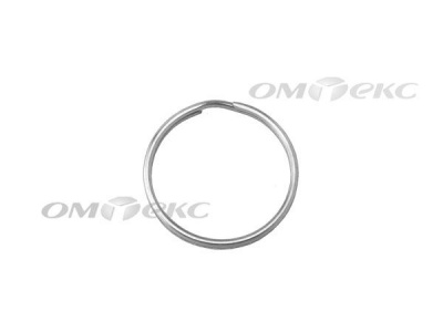 Кольцо металлическое d-20 мм, цв.-никель - купить в Назрани. Цена: 3.19 руб.