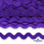 Тесьма вьюнчик 0381-0050, 5 мм/упак.33+/-1м, цвет 9530-фиолетовый - купить в Назрани. Цена: 107.26 руб.