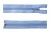 Спиральная молния Т5 351, 75 см, автомат, цвет св.голубой - купить в Назрани. Цена: 16.28 руб.