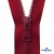 Пластиковая молния тип 5 неразъемная, "Premium", автомат, 20 см, цв.519 - красный - купить в Назрани. Цена: 19.60 руб.