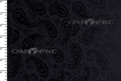 Ткань подкладочная жаккард Р14098, чёрный, 85 г/м2, шир. 150 см, 230T - купить в Назрани. Цена 166.45 руб.