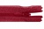 Молния потайная Т3 527, 50 см, капрон, цвет св.бордо - купить в Назрани. Цена: 8.62 руб.