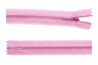 Молния потайная Т3 513, 50 см, капрон, цвет св.розовый - купить в Назрани. Цена: 8.71 руб.