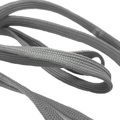 Шнурки т.5 80 см серый - купить в Назрани. Цена: 16.76 руб.