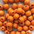 0309-Бусины деревянные "ОмТекс", 16 мм, упак.50+/-3шт, цв.003-оранжевый - купить в Назрани. Цена: 62.22 руб.