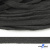 Шнур плетеный d-8 мм плоский, 70% хлопок 30% полиэстер, уп.85+/-1 м, цв.1026-серый - купить в Назрани. Цена: 735 руб.