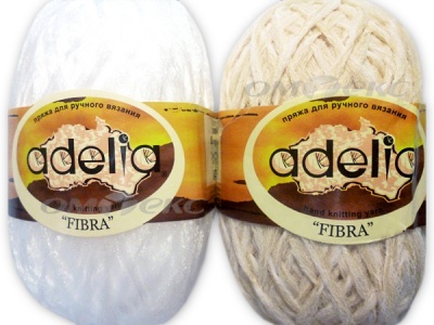Пряжа Adelia "Fibra", полиэстер 100%, 50 гр/200 м - купить в Назрани. Цена: 34.67 руб.