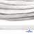 Шнур плетеный d-8 мм плоский, 70% хлопок 30% полиэстер, уп.85+/-1 м, цв.1018-белый - купить в Назрани. Цена: 735 руб.