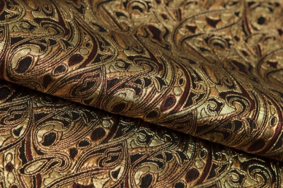 Ткань костюмная жаккард, 135 гр/м2, шир.150см, цвет бордо№17 - купить в Назрани. Цена 441.94 руб.