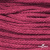 Шнур плетеный d-6 мм, 70% хлопок 30% полиэстер, уп.90+/-1 м, цв.1068-фуксия - купить в Назрани. Цена: 588 руб.