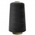 Швейные нитки (армированные) 28S/2, нам. 2 500 м, цвет чёрный - купить в Назрани. Цена: 139.91 руб.
