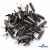 06032-Наконечник для шнура металл, отв. 4 мм, цв. тём.никель - купить в Назрани. Цена: 9.60 руб.