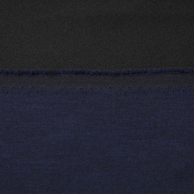 Ткань костюмная 26150 2009, 214 гр/м2, шир.150см, цвет т.синий - купить в Назрани. Цена 358.58 руб.