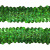 Тесьма с пайетками D4, шир. 30 мм/уп. 25+/-1 м, цвет зелёный - купить в Назрани. Цена: 1 087.39 руб.