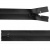 Молния водонепроницаемая PVC Т-7, 20 см, неразъемная, цвет чёрный - купить в Назрани. Цена: 21.56 руб.