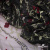 Сетка с вышивкой "Мадрид" 135 г/м2, 100% нейлон, ширина 130 см, Цвет 4/Черный - купить в Назрани. Цена 980 руб.