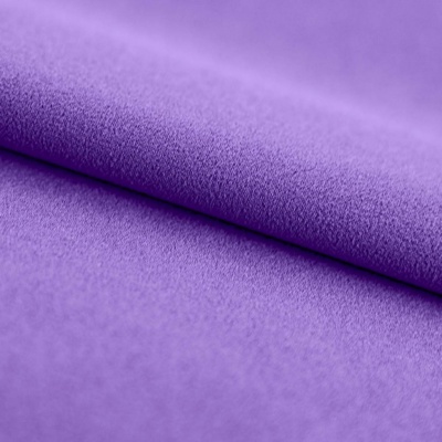 Креп стрейч Амузен 17-3323, 85 гр/м2, шир.150см, цвет фиолетовый - купить в Назрани. Цена 196.05 руб.
