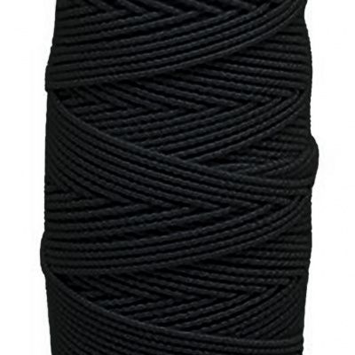 Нитка - резинка Спандекс 25 м (уп-10шт)-чёрные - купить в Назрани. Цена: 36.02 руб.