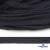 Шнур плетеный d-8 мм плоский, 70% хлопок 30% полиэстер, уп.85+/-1 м, цв.1010-т.синий - купить в Назрани. Цена: 735 руб.