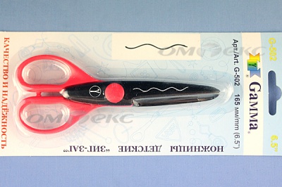 Ножницы G-502 детские 165 мм - купить в Назрани. Цена: 292.21 руб.