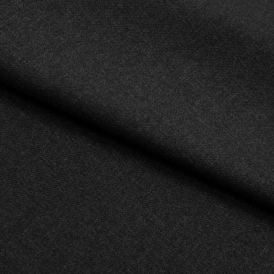 Ткань костюмная 22476 2002, 181 гр/м2, шир.150см, цвет чёрный - купить в Назрани. Цена 350.98 руб.