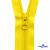 Спиральная молния Т5 131, 80 см, автомат, цвет жёлтый - купить в Назрани. Цена: 16.61 руб.
