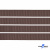 Репсовая лента 005, шир. 6 мм/уп. 50+/-1 м, цвет коричневый - купить в Назрани. Цена: 88.45 руб.