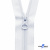 Спиральная молния Т5 501, 65 см, автомат, цвет белый - купить в Назрани. Цена: 14.83 руб.