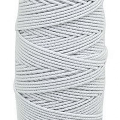 Нитка - резинка Спандекс 25 м (уп-10шт)-белые - купить в Назрани. Цена: 35.65 руб.