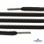 Шнурки #106-09, круглые 130 см, цв.чёрный - купить в Назрани. Цена: 21.92 руб.
