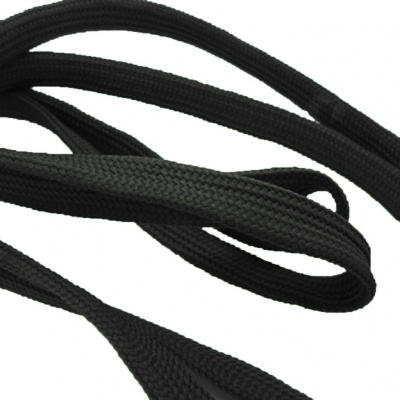 Шнурки т.5 110 см черный - купить в Назрани. Цена: 23.25 руб.