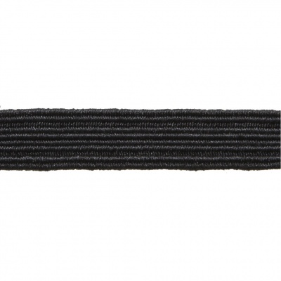 Резинка продежка С-52, шир. 7 мм (в нам. 100 м), чёрная  - купить в Назрани. Цена: 637.57 руб.